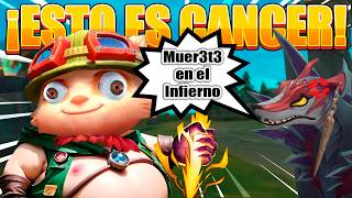 ¡VETE AL INFI3RN0! Me FLAMEA por USAR a TEEMO JUNGLA😈