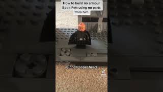 How to make Lego no armour Boba Fett