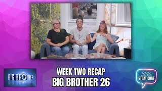 Big Brother 26 Week Two Recap! | Strat Chat Podcast