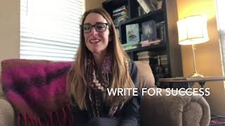 Author Jamie Sumner and her work space and writing tips