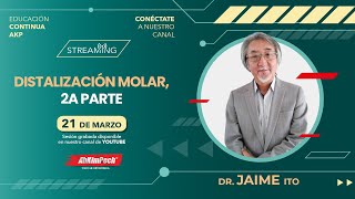 El Dr. Jaime Ito con un nuevo tema "Distalización molar, 2a parte".