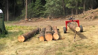 Homemade Log Arch    Sawmill - Pt.2