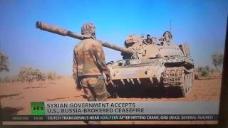 SYRIA CEASEFIRE RT NEWS 2PM 23/2/2016