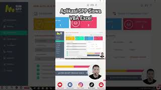 Aplikasi SPP Siswa VBA Excel #part9   #rudidowa #vbaexcel #shorts