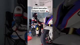 ukhti bercadar balapan semoga menang💪🏁🏍️