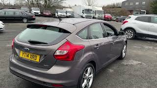 2014 Ford Focus 1.0T EcoBoost Titanium X Hatchback 5 Door Petrol Manual