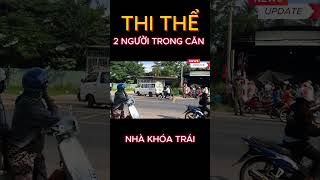 Mùi hôi nồng nặc từ ngôi nhà khóa trái, công an phá cửa phát hiện 2 thi thể #shorts #tintức24h