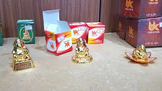 Unboxing and Review of Ganesha gift idol small murti for puja