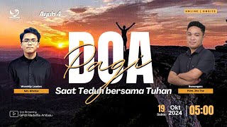 Doa Pagi  -  19 Oktober 2024 -  Pdm. Jho Tse