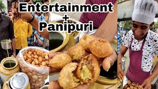 Most Entertaining Panipuri | Poetry Golgappa | Indian Street Food #streetfood #surat