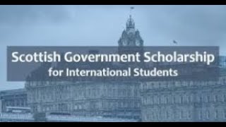 Scotland Saltire Scholarship 2022