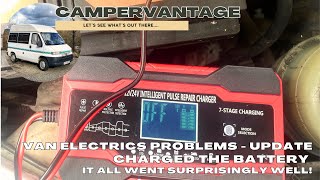 Van Electrics Update - Did the Battery Charge Up?