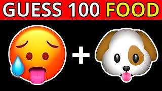 🍔  GUESS the FOOD by EMOJI 🤔 Emoji Quiz - Easy Medium Hard || 🍔 Can You Guess The FOOD By Emoji? 🍕