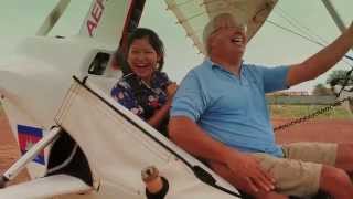 Siem Reap TV - Lilly’s First Flight: A Microlight Adventure (Episode #1) www.microlightcambodia.net