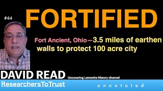 DAVID READ b |  FORTIFIED!   Fort Ancient, Ohio—3.5 miles of earthen walls to protect 100 acre city