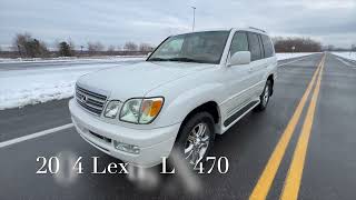 2004 Lexus LX470 Walk Around