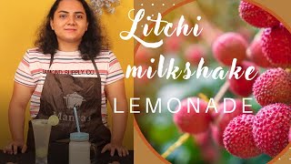 LITCHI MILKSHAKE | LEMONADE | SUMMER SPECIAL DRINKS | MANVAS