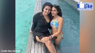 Sara ali khan,sara ali khan hot Bikini reviews