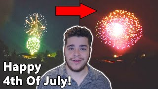 Happy 4th Of July | 2023 North Carolina Fireworks & Thunderstorm With Me In My Life