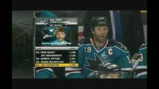 Joe Thornton's 1100 points & his quest for the puck he scored it with