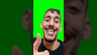 green screen Laugh and hit like