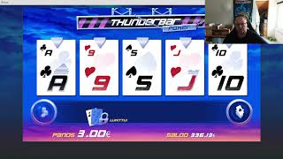 Thunderbar poker: Tuplaushaaste