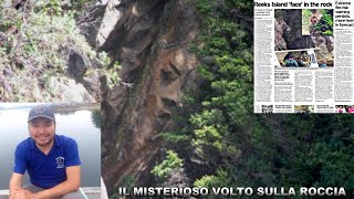 IL MISTERIOSO VOLTO SULLA ROCCIA DI REEKS ISLAND