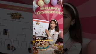 Yeji live on Instagram for her birthday | #shorts