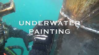 How to paint underwater