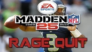 Madden 25 Gameplay | Last Straw Rage Quit! | Plus (Obvious) Tips!