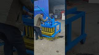 egg laying block making machine to make hollow blocks.