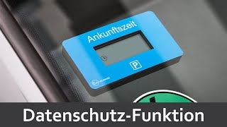 Parkwächter V1 Datenschutz-Funktion