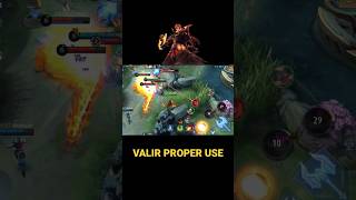 Ganda ng Rotation at Positioning VALIR #mlbbcreatorcamp #mobilelegends