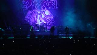 Saxon Call to arms, live Badalona, 02.08.2011