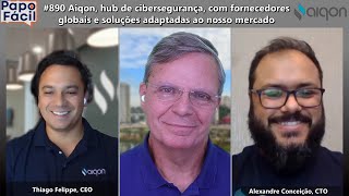 #890 Aiqon, hub de cibersegurança, com 10 fornecedores globais e soluções adaptadas ao nosso mercado