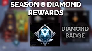 SEASON 8 DIAMOND BADGE REWARDS APEX LEGENDS