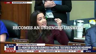 AOC UNHINGED AT BIDEN IMPEACHMENT HEARING!