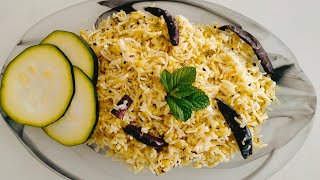 Zucchini Rice in Coconut Milk|Zucchini Recipe