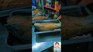 Ikan mau di goreng masih hidup ajaib #streetfood #kulinerfood #food