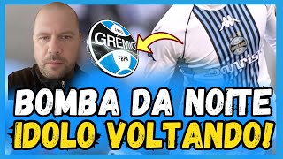 🔵⚫️⚪️ URGENTE ! ÍDOLO VOLTANDO PRA CASA? VAI ACEITAR A PROPOSTA? NOTÍCIAS DO GRÊMIO HOJE