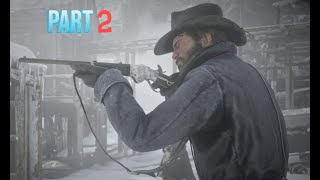 Red Dead Redemption 2 Walkthrough Gameplay Part 2 on RTX 3050.