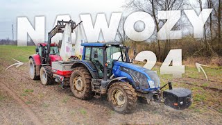 🇵🇱NAWOZY 2O24! VALTRA T133 & KVERNELAND EXACTA TL GEOSPREAD & CASE CVX 150 ☆ LUBUSKIE ☆ AW ™