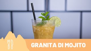 Corso di #Gelato - Granita fresca al #Mojito fatta in casa con Sandro