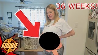 36 WEEKS PREGNANT BELLY UPDATE!