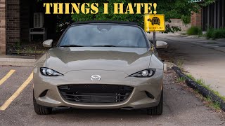 Things I HATE about my 2024 ND3 Miata😤