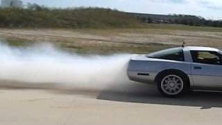 corvette burnout 1996 acceleration