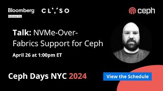 NVMe-Over-Fabrics Support for Ceph | Ceph Days NYC 2024