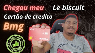 chegou meu cartão de crédito le biscuit