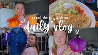 DAILY VLOG: last time having fun in our town before the move🚚, fall decor for the new room🎃 + etc