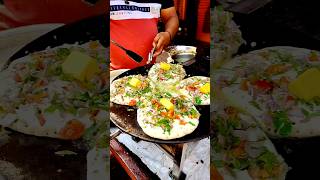 most  viral fire 🔥 uttapam in Varanasi 😱 only/- 60 ₹ #viralshort #shortfeed #short #shortsviral